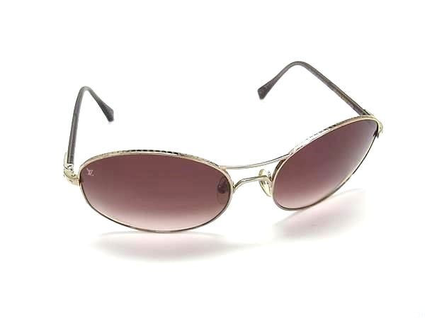 LOUIS VUITTON ルイヴィトン サングラス Z0080U シルバー系×クリアブラウン系×レンズ ピンクグラデーション系 ユニセックス 美品
