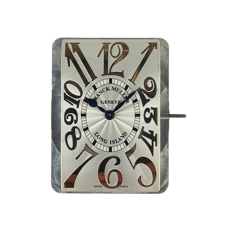 FRANCK MULLER フランクミュラー 腕時計用パーツ ロングアイランド 1002QZ用 ムーブメント CAL.772 シルバー ゴールド ブラック系 ステンレス メンズ 美品