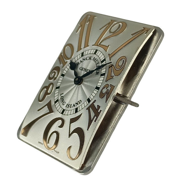 FRANCK MULLER フランクミュラー 腕時計用パーツ ロングアイランド 1002QZ用 ムーブメント CAL.772 シルバー ゴールド ブラック系 ステンレス メンズ 美品