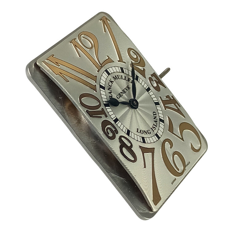FRANCK MULLER フランクミュラー 腕時計用パーツ ロングアイランド 1002QZ用 ムーブメント CAL.772 シルバー ゴールド ブラック系 ステンレス メンズ 美品