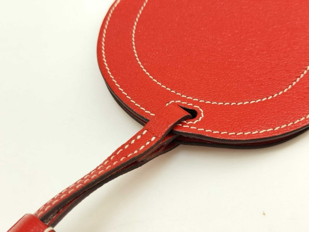 HERMES エルメス ショルダーバッグ インザループトゥーゴーPM ルージュトマト系 シェーブル レディース 美品
