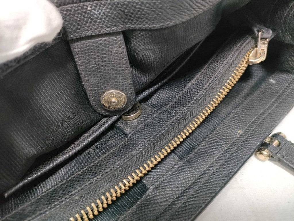 COACH コーチ ハンドバッグ 34563 ブラック系 レザー レディース 2WAY ゴールド金具