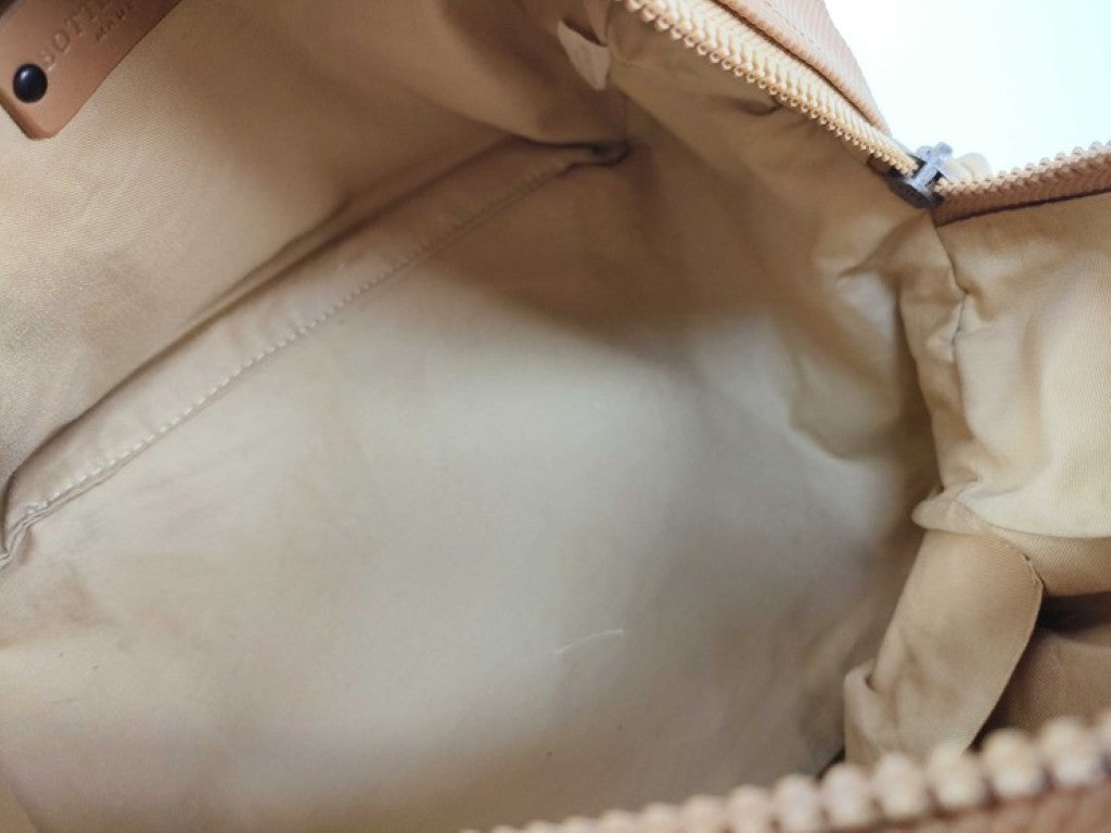 BOTTEGA VENETA ボッテガヴェネタ ハンドバッグ マルコポーロ 133156 ブラウン系 PVC レディース ミニボストンバッグ
