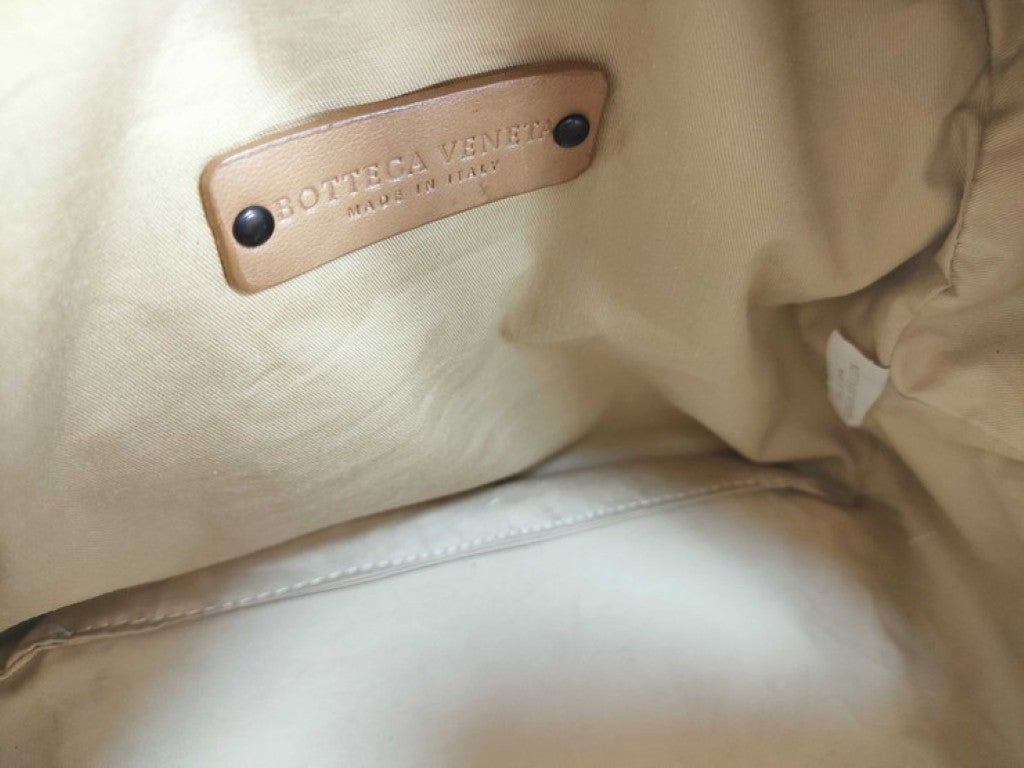 BOTTEGA VENETA ボッテガヴェネタ ハンドバッグ マルコポーロ 133156 ブラウン系 PVC レディース ミニボストンバッグ