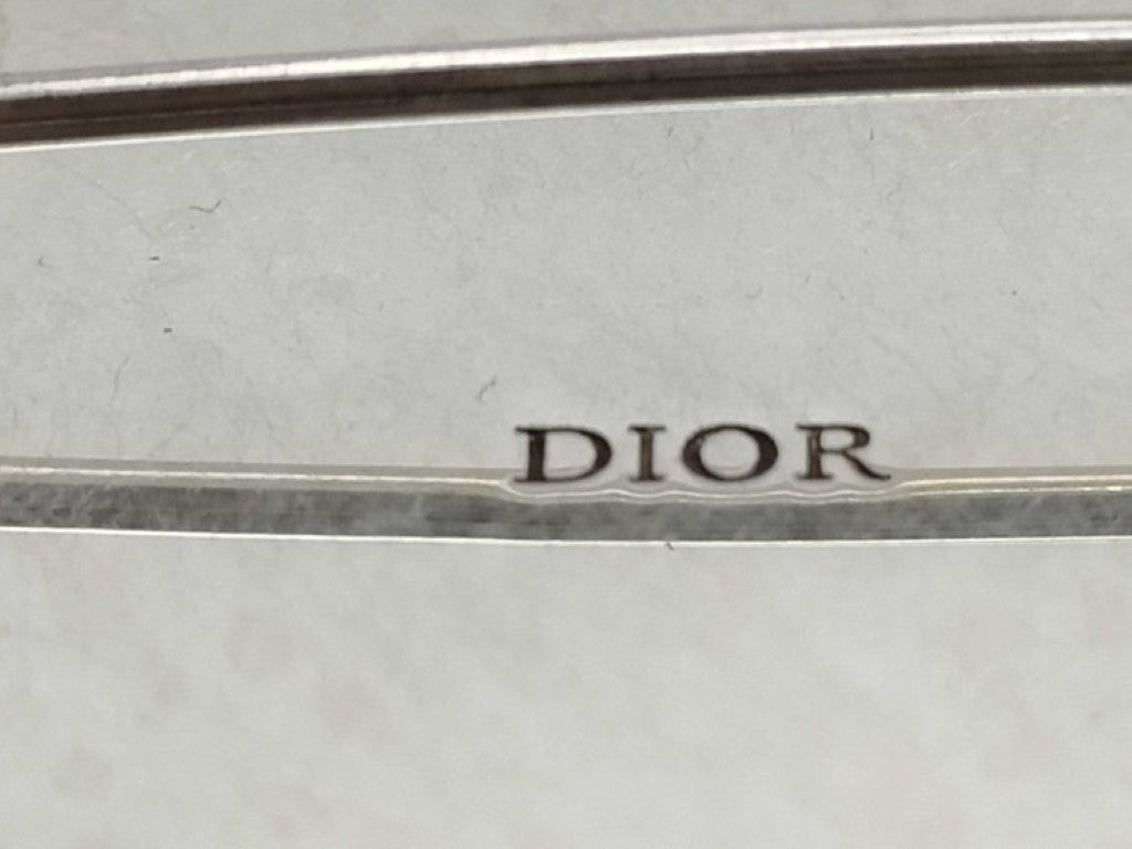 ChristianDior クリスチャンディオール ブローチ 1947 シグネチャー ブローチ BUFFALO STAR シルバー系 メタル メンズ ラインストーン 美品