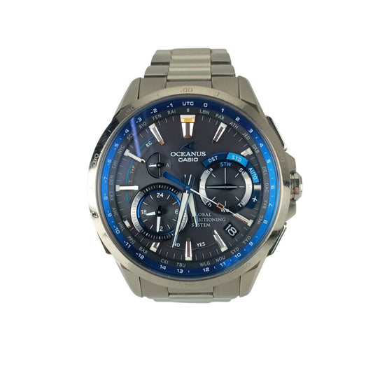 CASIO カシオ 腕時計 OCEANUS オシアナス OCW-G1000-1AJF ブラック文字盤系 チタン メンズ 美品
