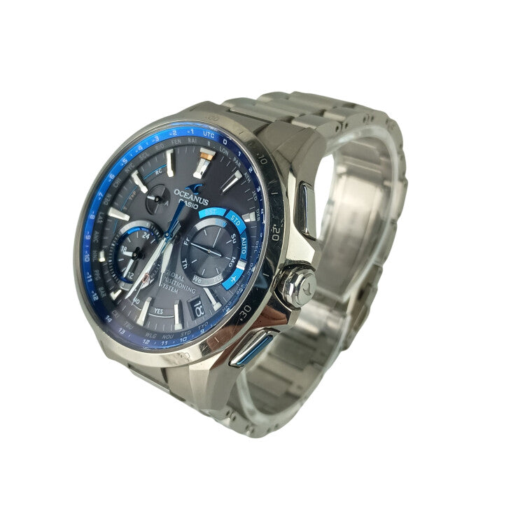 CASIO カシオ 腕時計 OCEANUS オシアナス OCW-G1000-1AJF ブラック文字盤系 チタン メンズ 美品