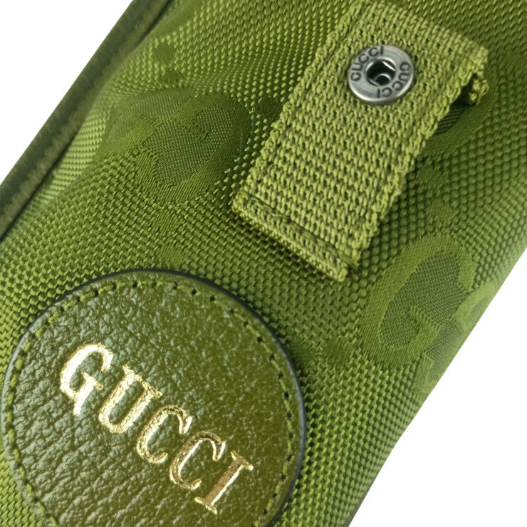 GUCCI グッチ ショルダーバッグ オフ ザ グリッド 696018 カーキ系 GGナイロン ユニセックス 新品未使用展示品