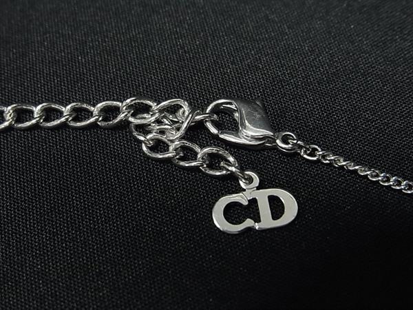 ChristianDior クリスチャンディオール ブレスレット CDロゴ シルバー メタル レディース 超美品