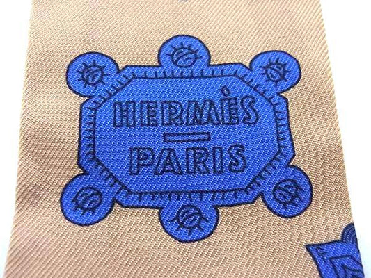 HERMES エルメス リボンスカーフ ツイリー マルチカラー シルク100％ レディース MERVEILLEUSES LANTERNES
