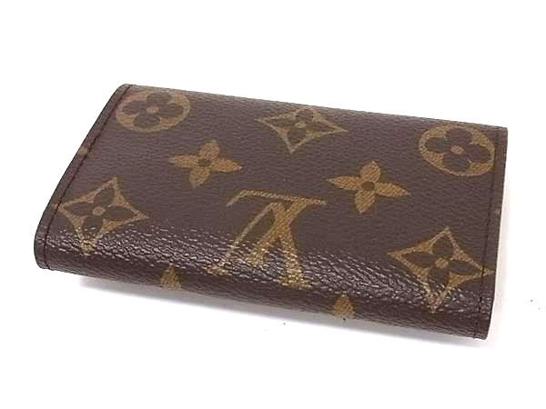 LOUIS VUITTON ルイヴィトン キーケース ミュルティクレ6 M62630 ブラウン モノグラム ユニセックス 6連 美品