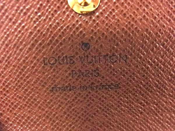 LOUIS VUITTON ルイヴィトン キーケース ミュルティクレ6 M62630 ブラウン モノグラム ユニセックス 6連 美品