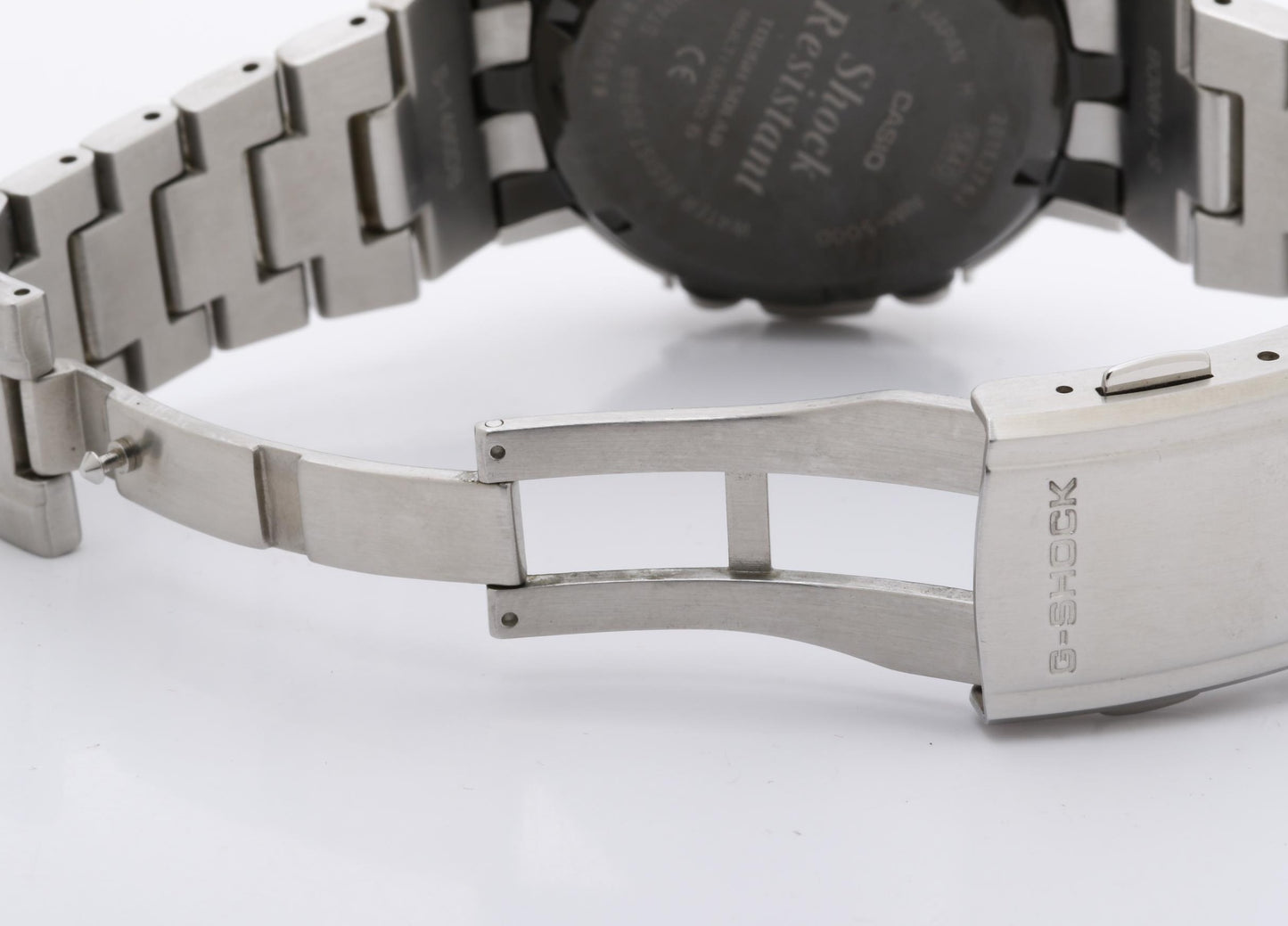 CASIO カシオ 時計 GSHOCK FULL METAL AW500 SERIES AWM500D1A8JF シルバー ステンレススチール メンズ デジアナ 美品