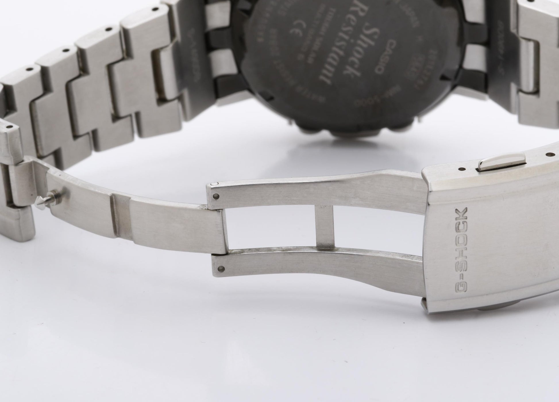 CASIO カシオ 時計 GSHOCK FULL METAL AW500 SERIES AWM500D1A8JF シルバー ステンレススチール メンズ デジアナ 美品