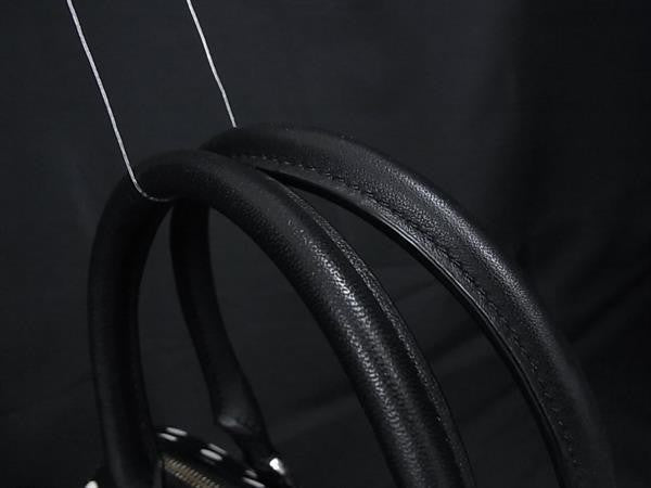KATE SPADE ケイトスペード ハンドバッグ ディズニーコラボ ミニーマウス ブラック系×ホワイト系 レザー レディース 2WAY ゴールド金具 超美品