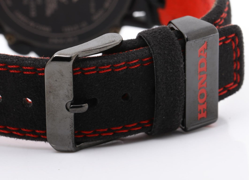 CASIO カシオ 時計 EDIFICE SOSPENSIONE エディフィス Honda Racing Red Edition EQB2000HR1AJR ブラック レッド ステンレススチール メンズ 鈴鹿サーキット60周年記念 アナログ 美品
