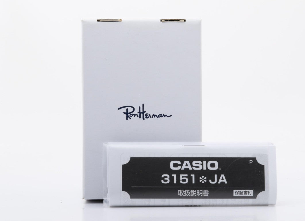 CASIO カシオ 時計 GSHOCK Ron Herman ロンハーマン GLX5600RH247JR ホワイト 樹脂 メンズ 15周年記念 デジタル 新古未使用展示品