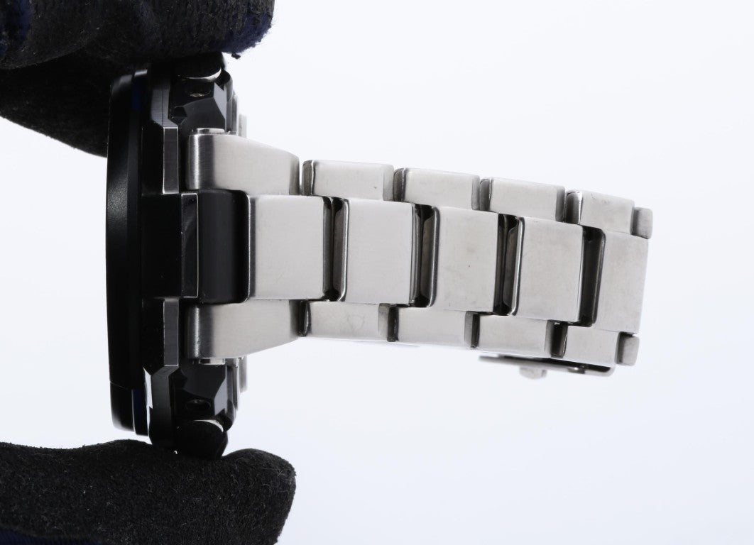 CASIO カシオ 時計 GSHOCK GSTEEL GSTW100D1A2JF ブラック シルバー ステンレススチール メンズ アナデジ