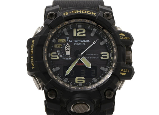 CASIO カシオ 時計 GSHOCK MASTER OF G LAND MUDMASTER GWG10001A3JF ブラック 樹脂／ステンレススチール メンズ アナデジ 美品