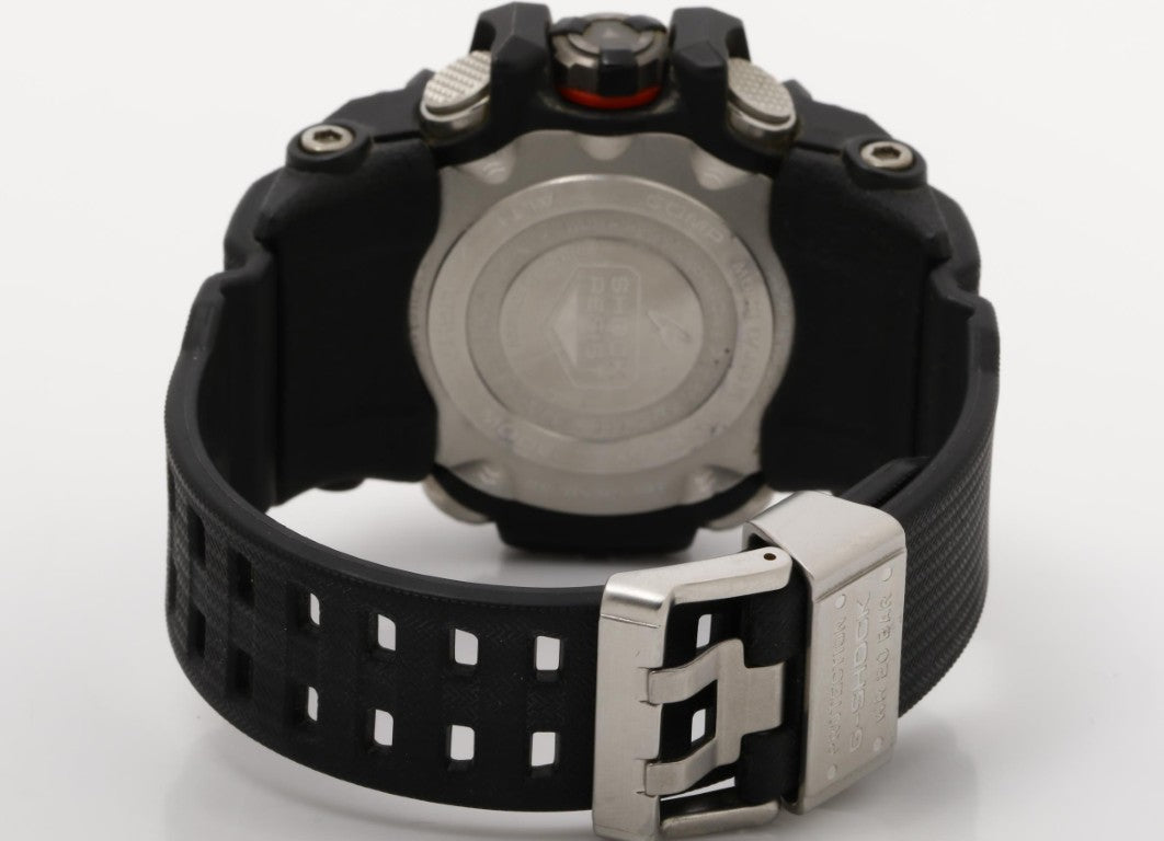 CASIO カシオ 時計 GSHOCK MASTER OF G LAND MUDMASTER GWG10001A3JF ブラック 樹脂／ステンレススチール メンズ アナデジ 美品