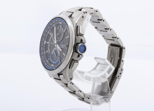 CASIO カシオ 時計 OCEANUS オシアナス OCWT10001AJF ブラック シルバー チタン メンズ アナログ