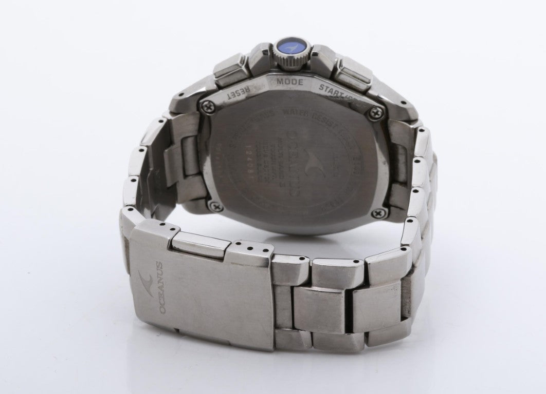 CASIO カシオ 時計 OCEANUS オシアナス OCWT10001AJF ブラック シルバー チタン メンズ アナログ