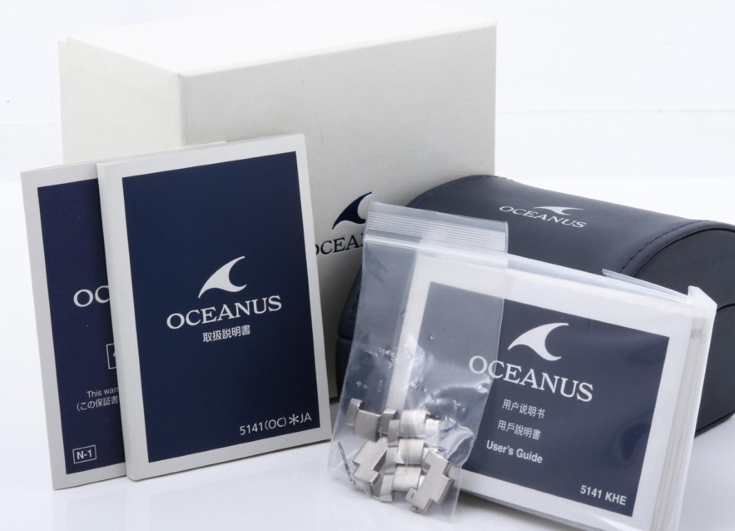 CASIO カシオ 時計 OCEANUS オシアナス OCWT10001AJF ブラック シルバー チタン メンズ アナログ