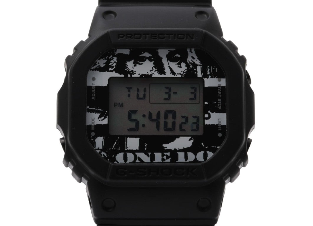 CASIO カシオ 時計 GSHOCK BEAMS KOUSUKE KAWAMURA DIGITAL 5600 SERIES DW5600VT ブラック 樹脂 メンズ 1 dollar bill shredded デジタル 新品未使用展示品