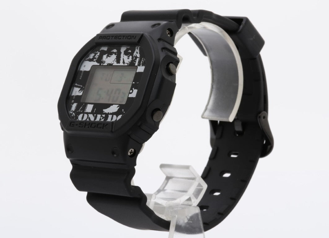 CASIO カシオ 時計 GSHOCK BEAMS KOUSUKE KAWAMURA DIGITAL 5600 SERIES DW5600VT ブラック 樹脂 メンズ 1 dollar bill shredded デジタル 新品未使用展示品