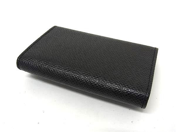 LOUIS VUITTON ルイヴィトン キーケース ミュルティクレ6 M30532 アルドワーズ(ブラック系) タイガ メンズ ６連 シルバー金具 美品