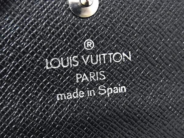 LOUIS VUITTON ルイヴィトン キーケース ミュルティクレ6 M30532 アルドワーズ(ブラック系) タイガ メンズ ６連 シルバー金具 美品
