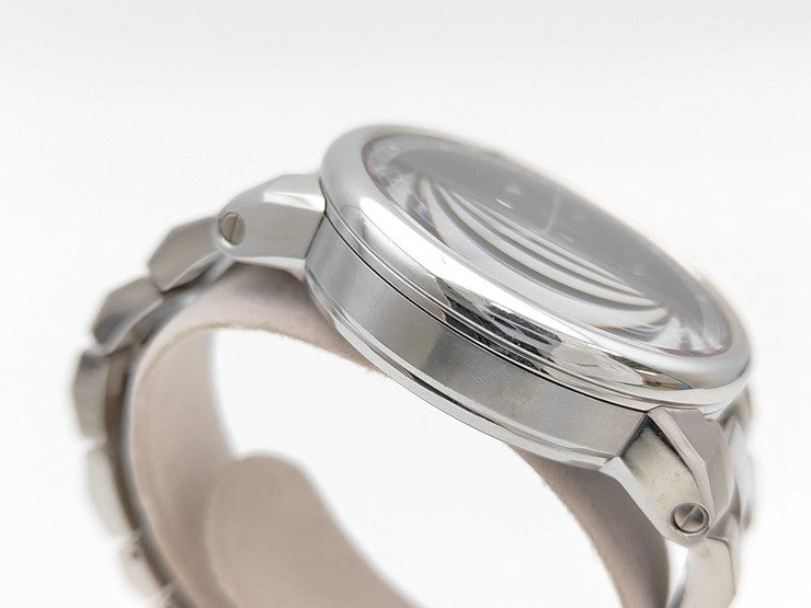 Paul Smith ポールスミス 腕時計 ノッティンガム YA40 S050804HST ブルー系文字盤 シルバー ステンレス メンズ クロノグラフ 美品