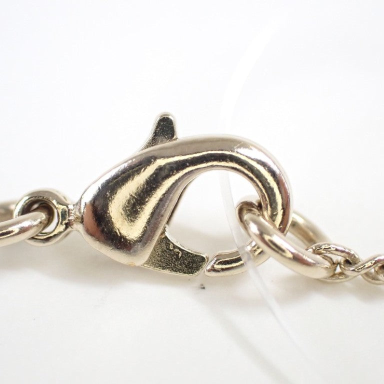 CHANEL シャネル ネックレス ココマーク ゴールド系 メタル レディース ラインストーン 美品