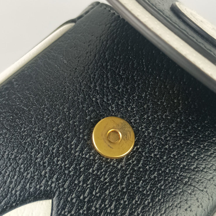 GUCCI グッチ ショルダーバッグ アディダスコラボ インターロッキングG 721794 ブラック系 レザー ユニセックス GUCCI×adidas グッチ×アディダス フォンホルダー ロゴ アディダス インターロッキングG 新品未使用展示品