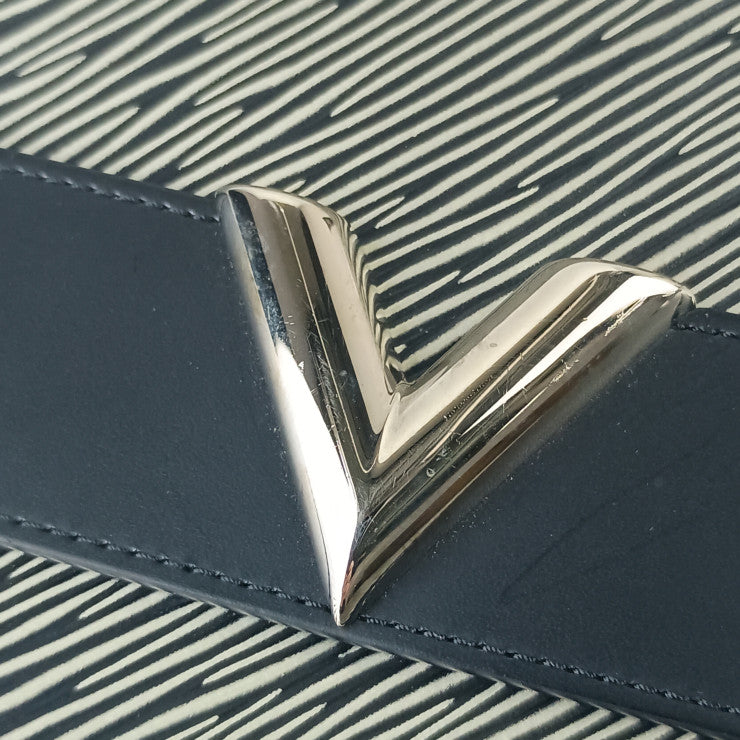 LOUIS VUITTON ルイヴィトン クラッチバッグ ポシェット・プラット M62092 エピ プラティーヌ系 エピ ユニセックス シルバー金具 美品