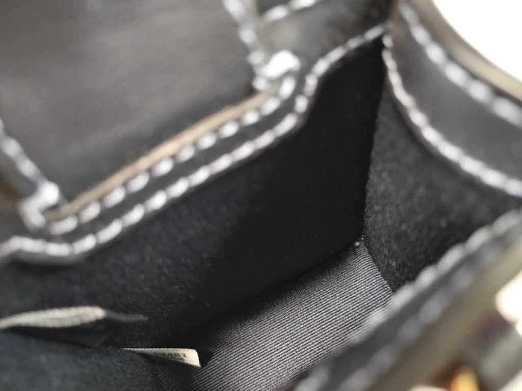 COACH コーチ キーホルダー ノースサウスミニトート シグネチャー CZ084 ブルー系 PVC レザー レディース バッグチャーム ゴールド金具 超美品