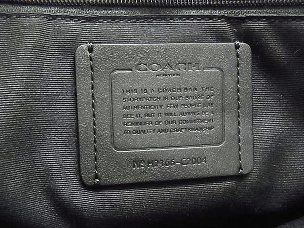 COACH コーチ ハンドバッグ デンプシー キャリーオール C2004 ブラック系 レザー レディース 2WAY ショルダーバッグ ゴールド金具 美品