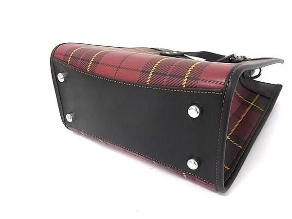 COACH コーチ ハンドバッグ フィールド トート 22 CG192 レッド x ブラック系 レザー レディース 2WAY ショルダーバッグ シルバー金具 新品未使用展示品