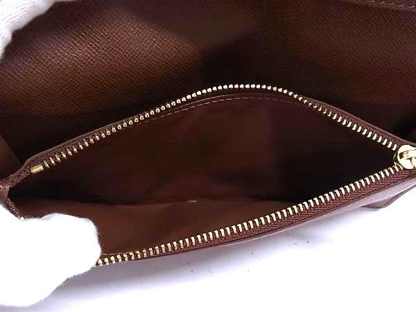 LOUIS VUITTON ルイヴィトン 財布 ポルトフォイユ コロンブス M60252 ブラウン モノグラム メンズ 二つ折り 長財布 美品