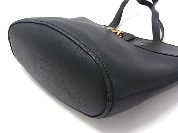 Chloe クロエ ハンドバッグ アビー ブラック レザー レディース ゴールド金具 美品