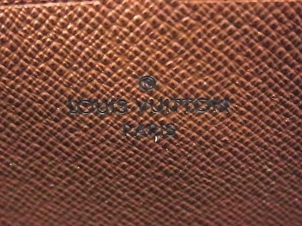 LOUIS VUITTON ヴィトン 財布 ジッピーウォレット M42616 ブラウン モノグラム ユニセックス ラウンドファスナー 長財布 ゴールド金具 美品