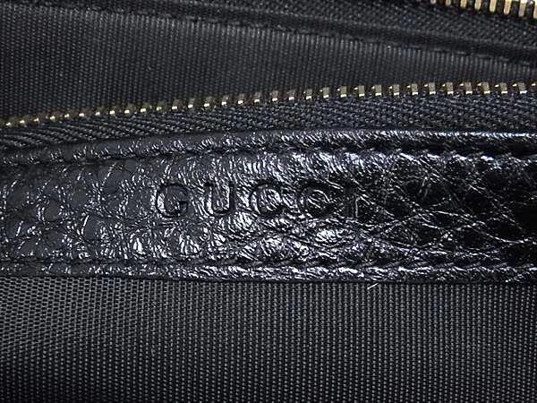 GUCCI グッチ 財布 ソフトビット コンチネンタルウォレット 828147 ブラック レザー ユニセックス 二つ折り 長財布 ゴールド金具 美品