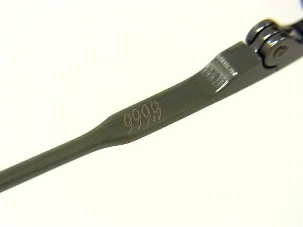 999.9 Four Nines フォーナインズ メガネ M-66 グレー系×シルバー系×レンズ クリア チタニウム ユニセックス 眼鏡 新品未使用展示品