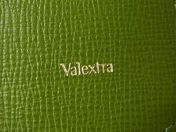 Valextra ヴァレクストラ キーケース グリーン系 レザー ユニセックス 6連 シルバー金具 美品