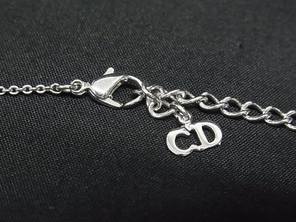 ChristianDior ディオール ネックレス シルバー系 メタル レディース 美品