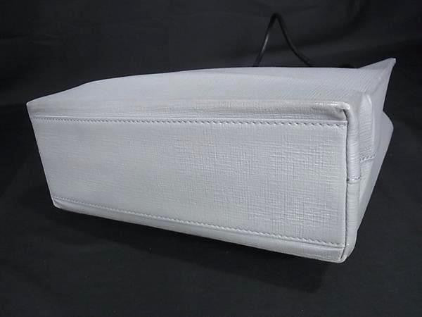 BALENCIAGA バレンシアガ ハンドバッグ 597860 グレー系 レザー レディース ショッピングトート 美品