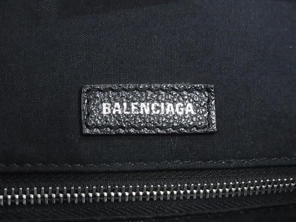 BALENCIAGA バレンシアガ ハンドバッグ 597860 グレー系 レザー レディース ショッピングトート 美品