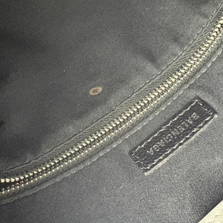 BALENCIAGA バレンシアガ ハンドバッグ 597860 グレー系 レザー レディース ショッピングトート 美品