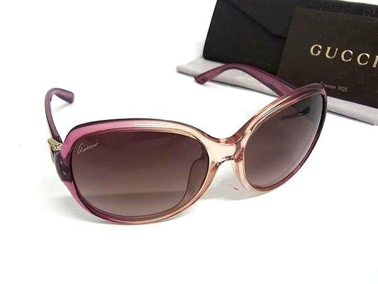 GUCCI グッチ サングラス GG3688/F/S クリアピンク系×レンズ クリアブラウングラデーション系 プラスチック レディース 美品
