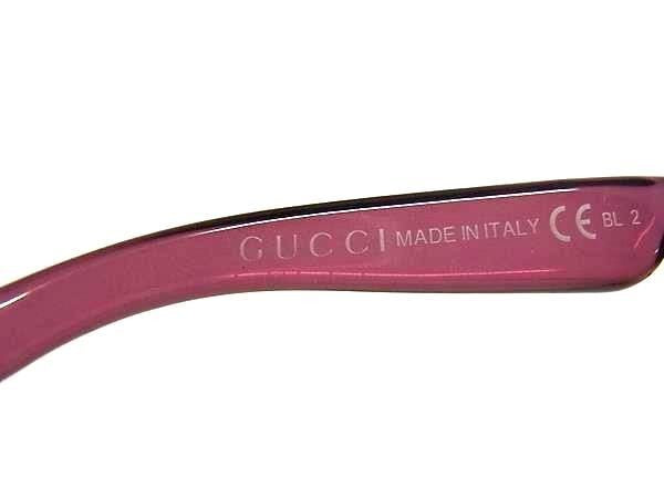 GUCCI グッチ サングラス GG3688/F/S クリアピンク系×レンズ クリアブラウングラデーション系 プラスチック レディース 美品